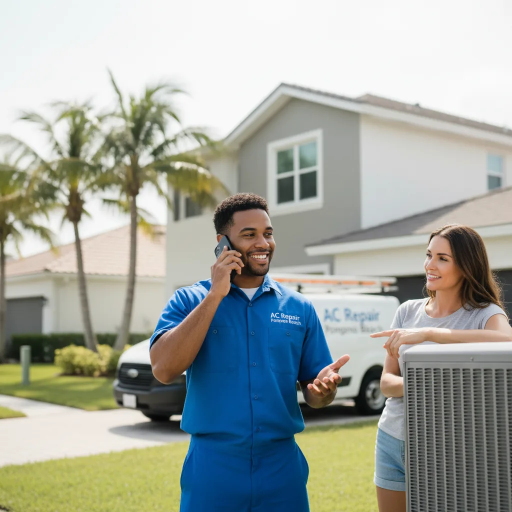 AC Repair Pompano Beach customer support in Springhill
